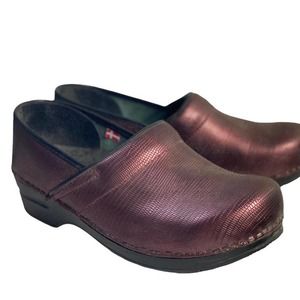Sanita Leather Clogs Women EU Size 41/ US 9.5,Pre-Owned